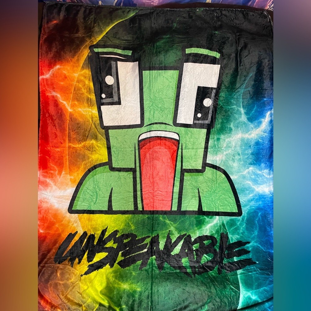 Unspeakable Super Soft Throw Blanket